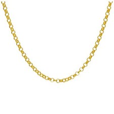 Collier Chaîne Rolo 3mm en