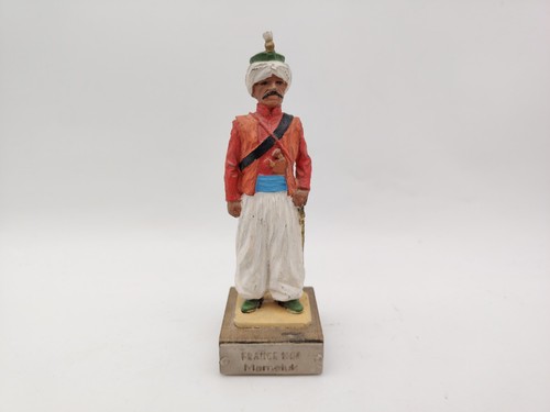 Figurine plomb peint - , 90mm