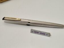 Vintage Fountain Pen  WATERMAN C/F CF  in STERLING SILVER with 18k gold NIB