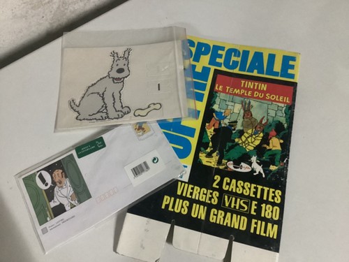 Plv tintin milou courrier - milou, et