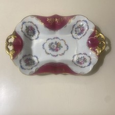 ancien plat en porcelaine