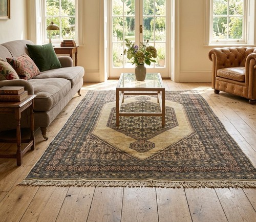 Grand tapis persan laine - persan, en