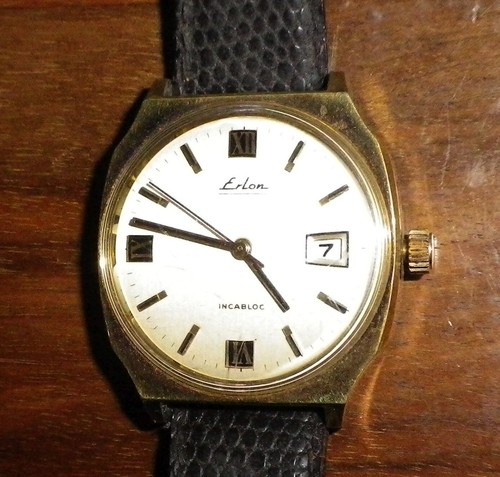 Montre erlon mécanique dateur - mécanique,