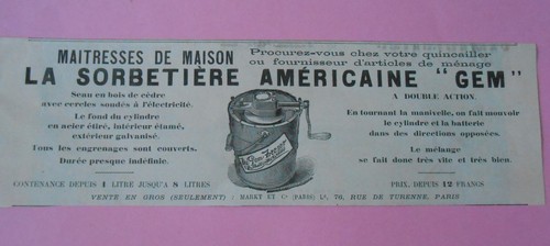 Pub sorbetière américaine - la,