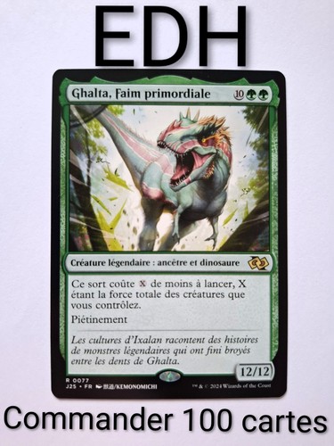 Mtg commander deck - commander, faim