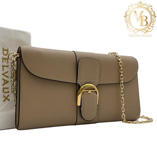 Delvaux brillant chain wallet - chain,