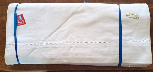 Paire draps neufs anciens - de,