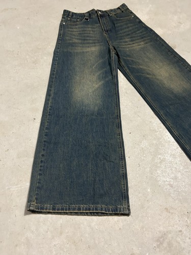 Y2k vintage baggy dark blue - baggy,