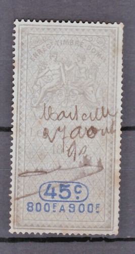 Timbre fiscal 1881 - timbre,