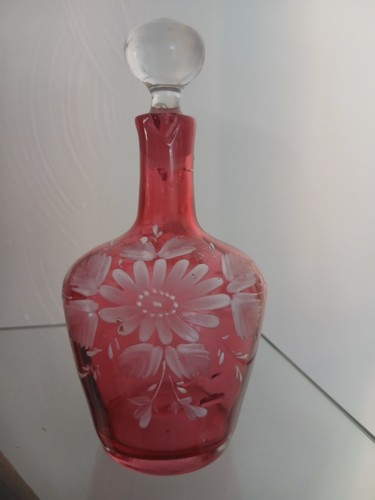 Carafe ancienne verre