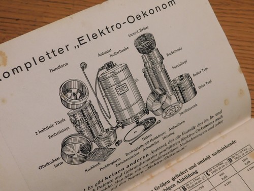 Vintage recettes allemande - vintage,