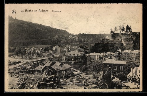 Cpa roche ardenne - roche, vue