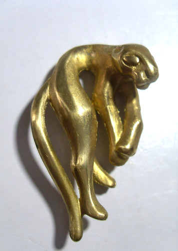 Petite sculpture panthère en - panthère,