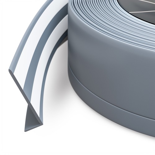 Gris foncé plinthe souple - gris,