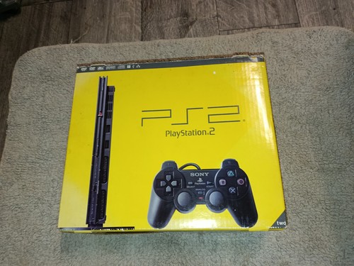 Console sony ps2 slim - console, boite