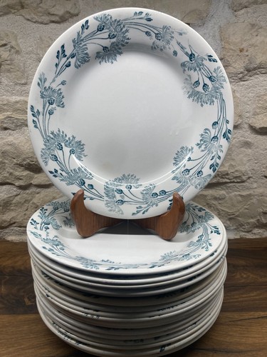 Assiettes plates anciennes - assiettes,