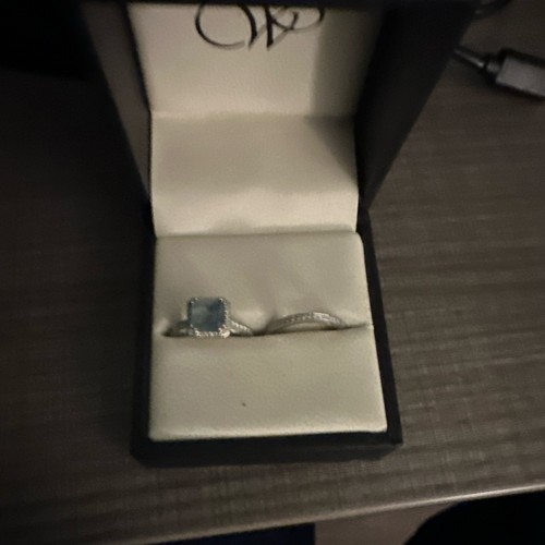 Tacori platinum aquamarine - tacori,