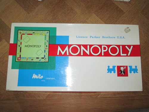 Monopoly jeu vintage - jeu, vintage,