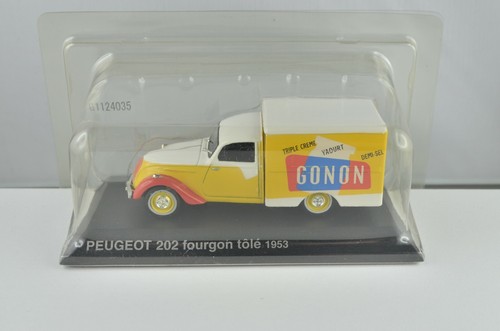 Peugeot 202 fourgon tole 1953 - peugeot,