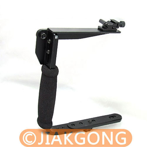 Flash bracket grip for - flash,
