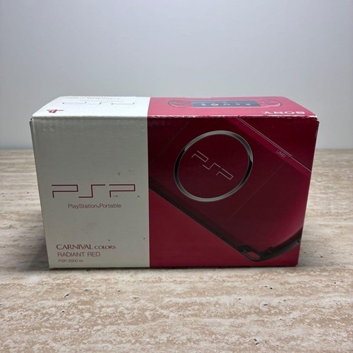 Console sony psp 3000 rouge - console,