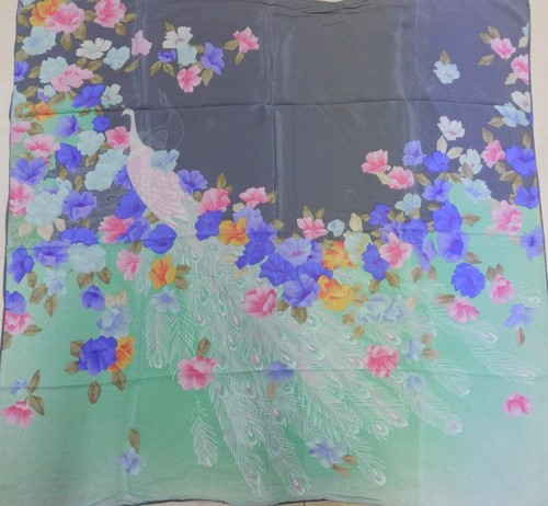 Foulard vintage 100 soie - vintage, 100%