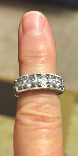 Tacori silver wedding - , band
