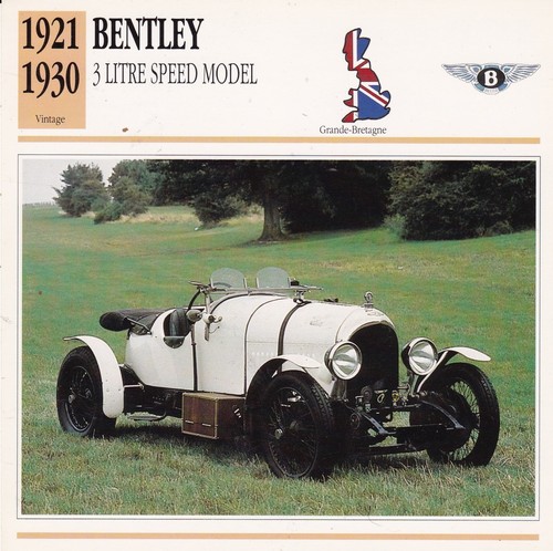 Bentley litre speed model - speed,