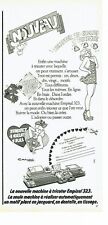 1974 Advertising Advertising Empisal 323 Knitting Machine