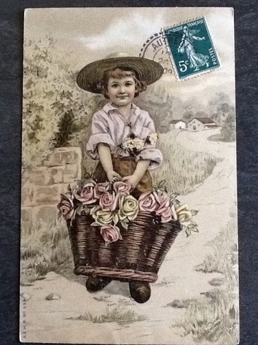 Illustree petit jardinier - cp,