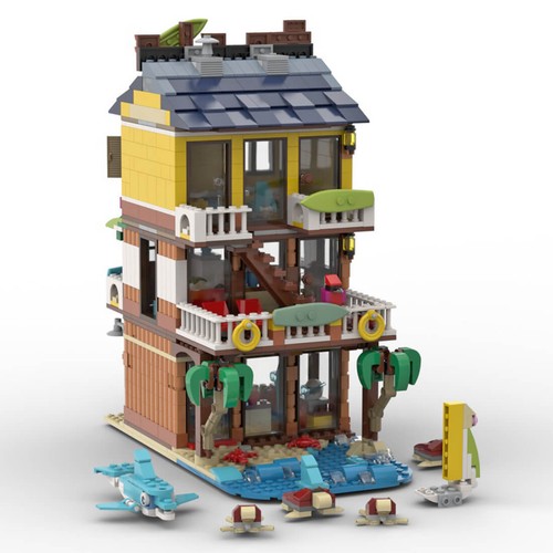 Zitianyoubuild moc 68006 tiki - moc-68006,
