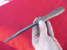 outil ancien de tour à bois