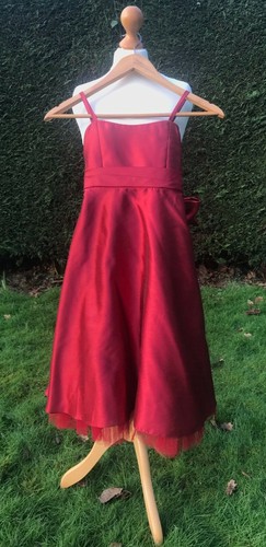 Rubis robe petite fille - rubis,