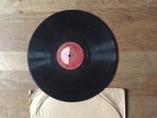 DISQUE VINYL 78 T 25 CM LUIS MARIANO fete a seville alcarazas gramophone