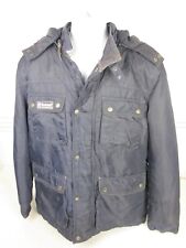 Veste Matelassée À Capuche Navy Belstaff Vintage Grande ( L )