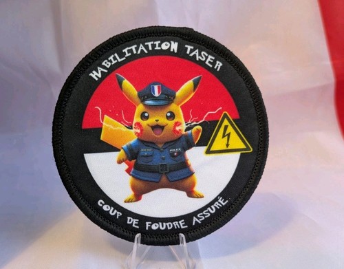 écusson scratch police - à, scratch,