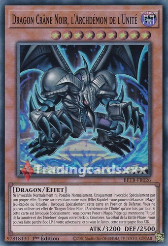 Dragon crâne noir - crâne,