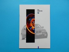 Brochure / Catalogue - BMW M3 E36 - Coupe, Saloon and Convertible - 1/1996