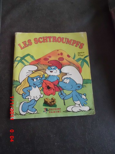 1983 album panini - album, peyo