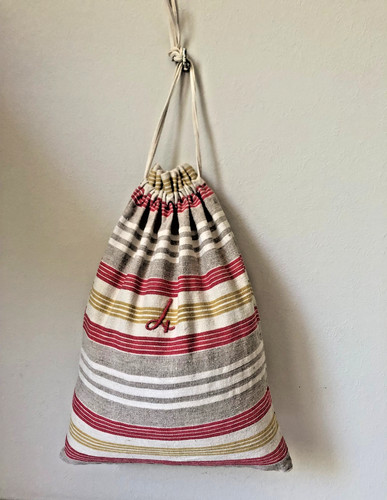 Sac ancien toile - sac, en
