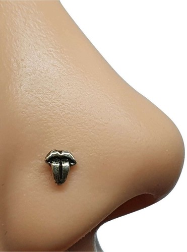 Nez stud lèvres langue - langue, rocker