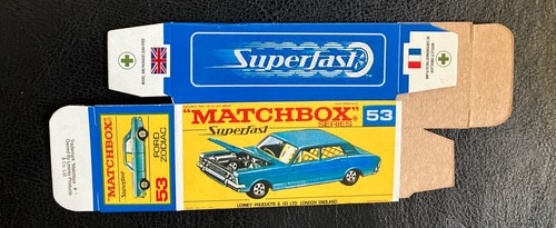 Matchbox superfast ford - #53,
