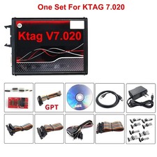 Outil Programmation ECU Kess V2 V5.017 KTAG V7.020 OBD2 BDM Master PCB Rouge