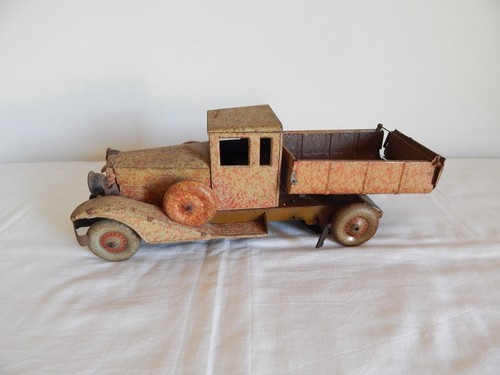 Ancien jouet mécanique camoin - ancien,