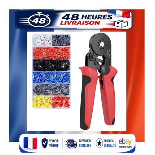 Pince sertir 10mm - à, 0,25-10mm²