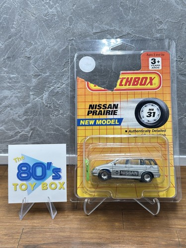1990 matchbox silver nissan - 1990,