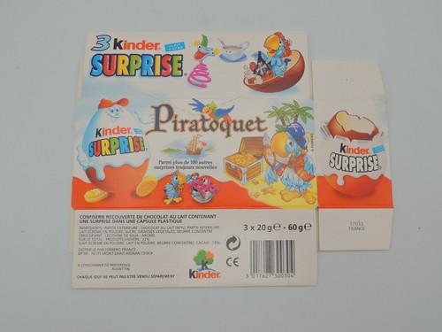 Kinder surprise boite vide - kinder,