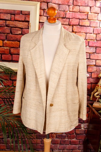 Veste vintage orig 70s soie - veste, en