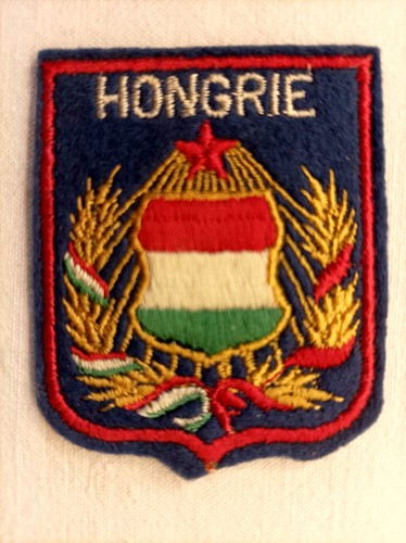 écusson hongrie feutrine - hongrie,