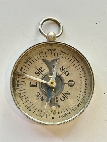 Boussole ancienne acier - boussole,